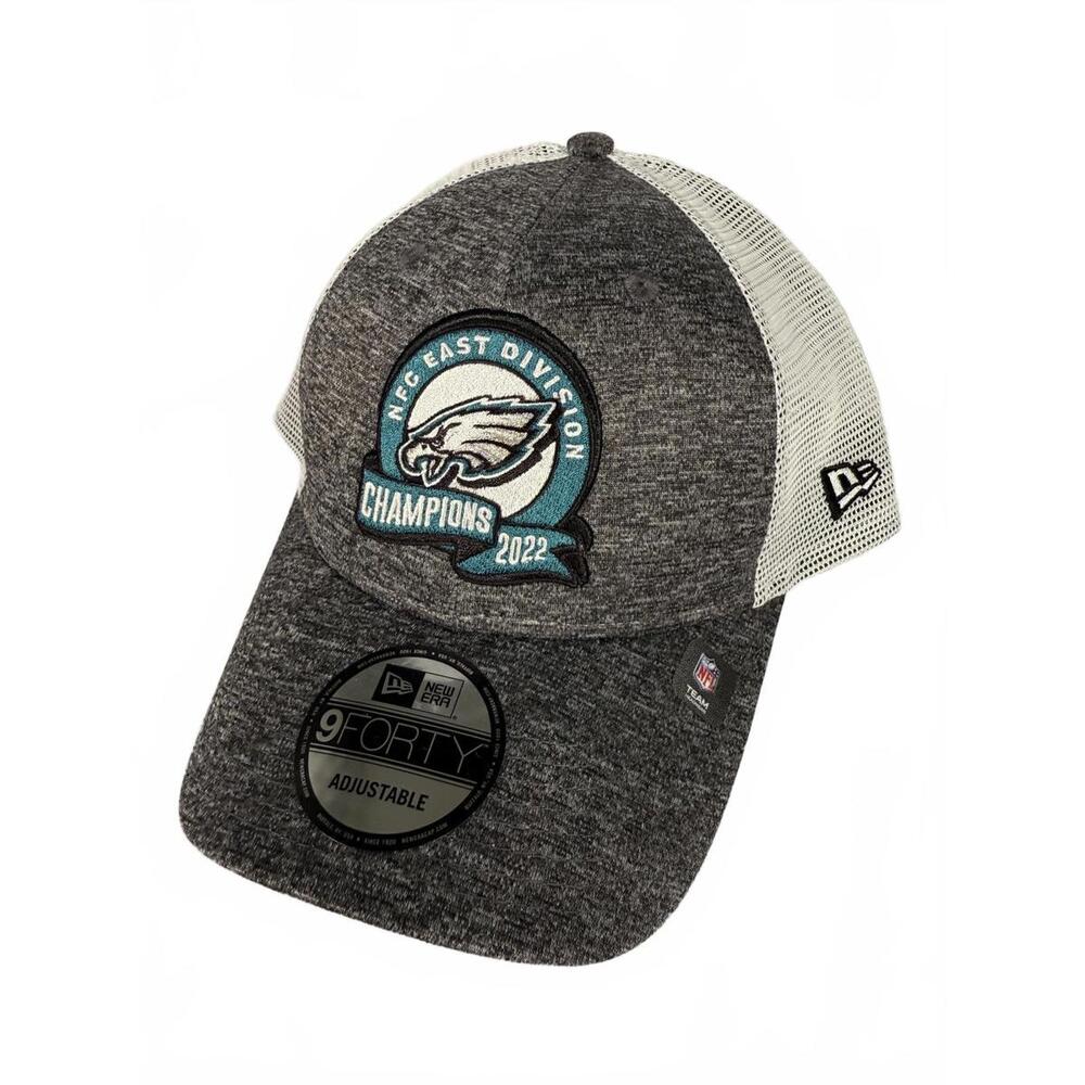 NWT New Era 9FORTY Adjustable Eagles NFC East Division Champions 2022 Cap